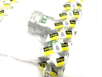 New | in-Stock Viega MegaPress 316 Tee, P x P x P - Model 5118, Smart Connect Valves/Fittings Michigan US | Maverick Industrial Sales #1483377