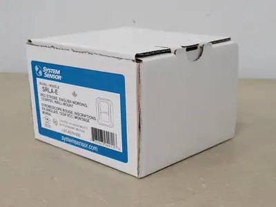 New | in-Stock SYSTEM SENSOR SRLA-E Lighting British Columbia CA | Lenmark #249171