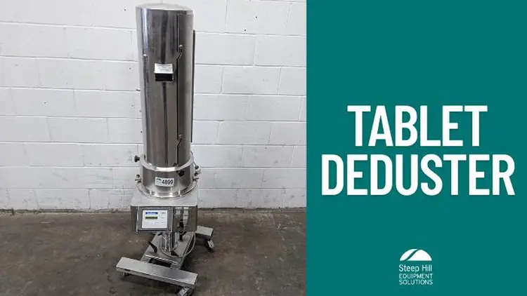 Used KRAMER + GREBE C810 / E2000-500 Tablet Dedusters | Steep Hill Equipment Solutions #774014