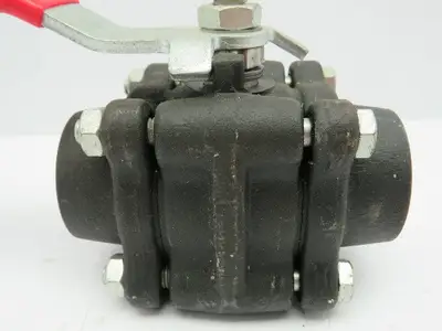 Habonim High Pressure Stainless Ball Valve Steel Body 1" NPT Class 1500