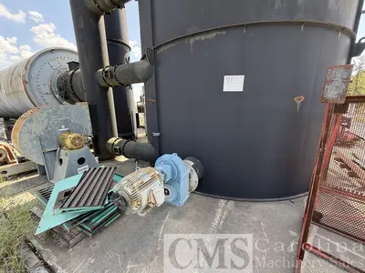Used BAKER RULLMAN AND PLAYER DESIGN 12X48 TRIPLE PASS DRYER WITH GREEN DUST BURNER Woodworking Complete Operations North Carolina US | CAROLINA MACHINERY SALES #1465780