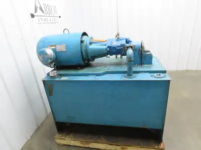 Eaton Vickers Hydraulic Power Unit 120 Gallon 29 GPM 3000PSI 30Hp 230/460V 3Ph