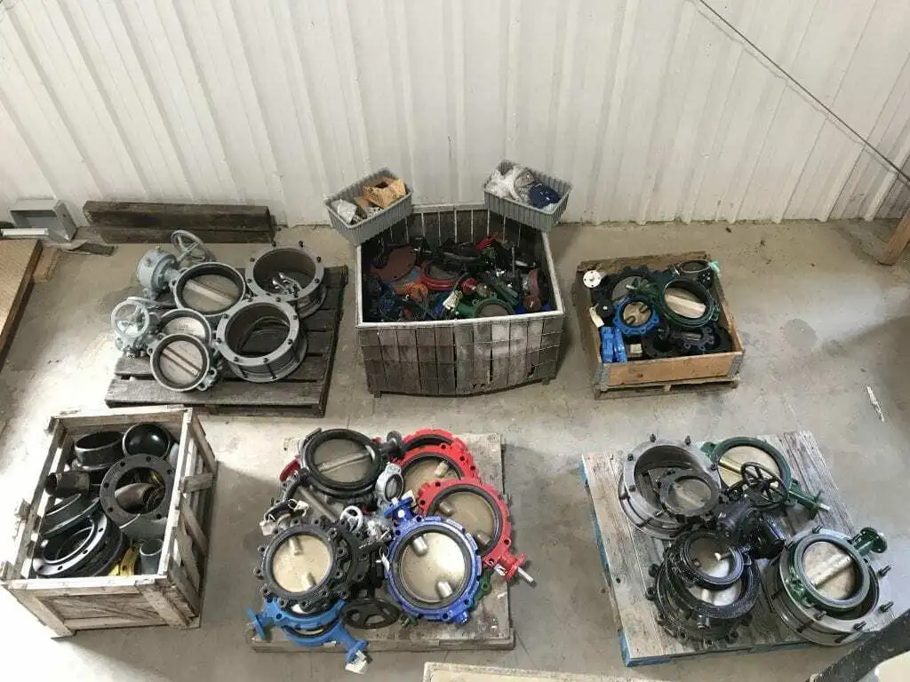 Various Size C623/954AL C197Hi-Cu 316/304SS Disc CI/DI Butterfly Valves 85+ Pcs