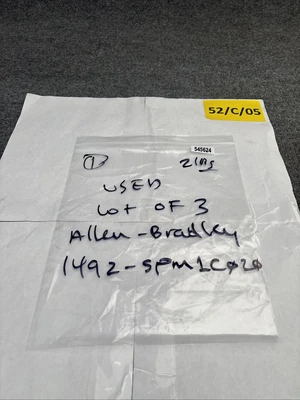 Used Allen-Bradley 1492-SPM1C020 Misc Industrial Equipment California US | Davliegogo LLC #1712797