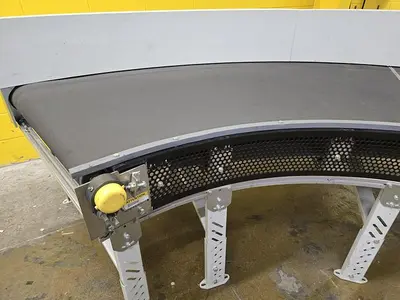 Used 2020 TRANSNORM BELTED CURVE CONVEYOR Belt Conveyors Wisconsin US | Packer City Sales #1297938