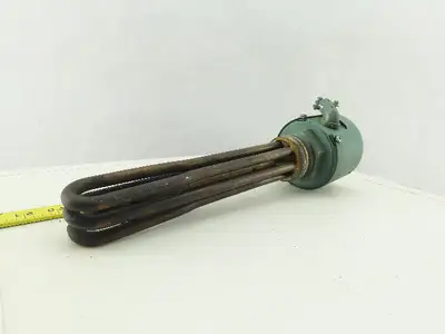 Wiegand ARM10-2XX Screw Plug Immersion Heater 120V 2" NPT 10"