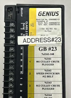 USED GE FANUC IC660BBD101