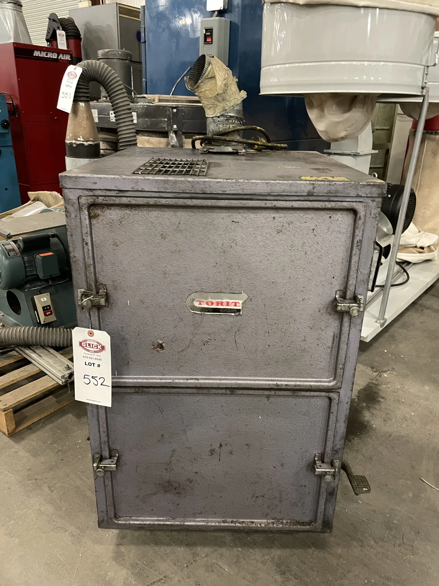 Donaldson Torit Model 64 Portable Dust Collector 1PH 3450RPM 3/4HP