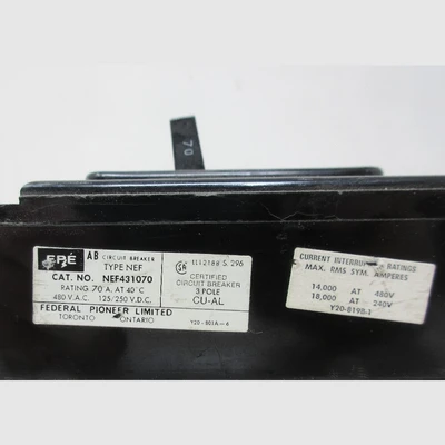 FPE NEF 70 Amp Breaker