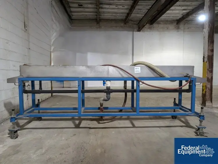 Used N/A 120" Extrusion Services Inc Water Bath, S/S Cooling Tanks Ohio US | Federal Equipment Company #131098