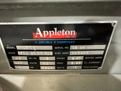 APPLETON a301 Extrusion Other, Core Cutters | Mark One Machinery (5)