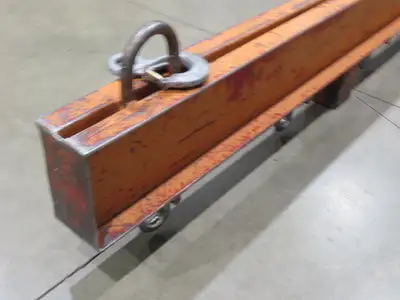 14000 Lb Rigging Lifting Beam Spreader Bar 8-Hook 200" Spread Center Lift