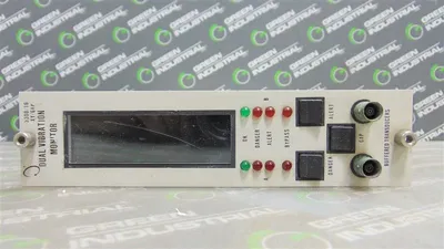 Bently Nevada 3300/16-03-01-01-00-00-00 Dual Vibration XY Gap Monitor Used