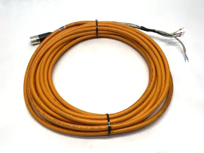 USED IGUS SINGLE ENDED READYCABLE SERVO HYBRID CABLE 15M