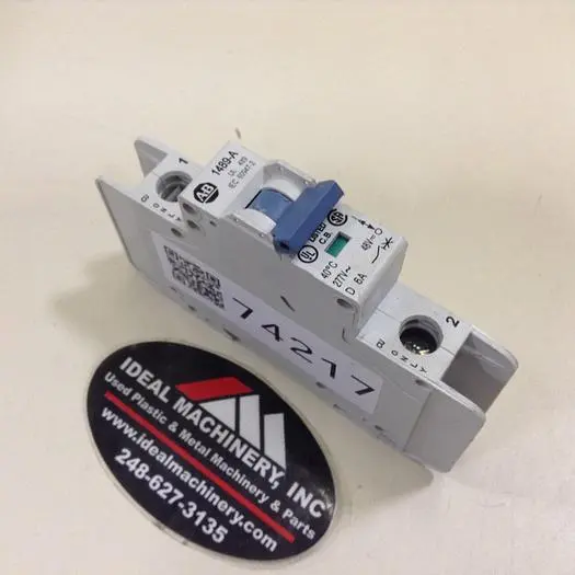 Used ALLEN BRADLEY 1489-A1D060 SER A Circuit Breakers Michigan US | Ideal Machinery #783231