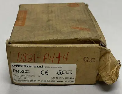 Used IFM PN5202 Sensors | Surplus Asset Holdings #1206486