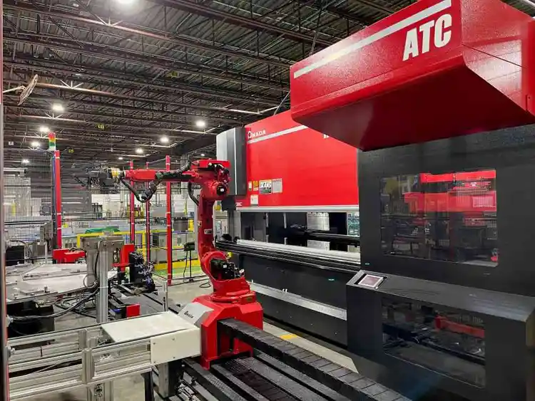 Used 2017 AMADA HG1003ARS Press Brakes Illinois US | Revelation Machinery #403025