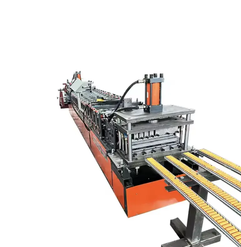 Industrial Metal Storage Shelve Roll Forming Machine UAE