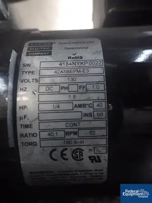 USED Fitzpatrick Fitzpatrick 1.5LX8D Chilsonator Roller Compactor, S/S