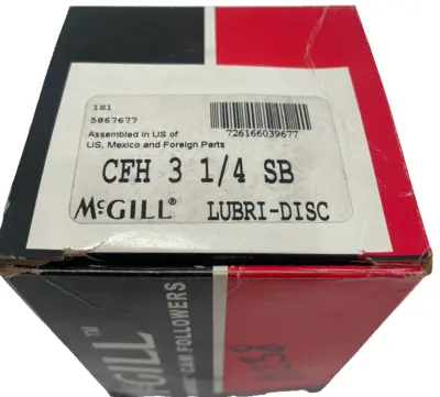 NEW REGAL REXNORD MCGILL CFH 3 1/4 SB CAM FOLLOWER CFH314SB