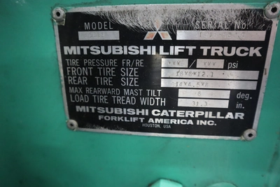 Used MITSUBISHI FGC15 Liquid Propane Forklifts Minnesota US | Machinesused.com #1396189
