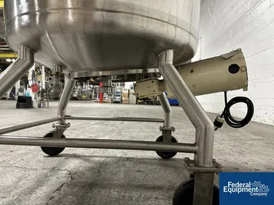 USED Northland 40 Gal Northland Jacketed Receiver Tank, 316 S/S, 55/70#