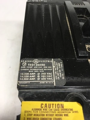 NEW General Electric TED126020WL