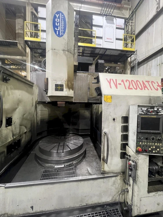 Used 2006 YOU JI YV1200ATC+C Vertical Boring Mills (incld VTL) Arizona US | Tight Tolerance Machinery #1558176