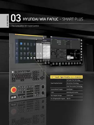 HYUNDAI WIA CNC MACHINE TOOLS E160A 2-Axis CNC Lathes | Hillary Machinery (5)