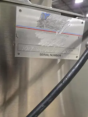 Used E-PAK 40” Stainless Steel Accumulating/Feeding Table.