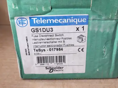 New | in-Stock TELEMECANIQUE GS1DU3 Switchgears British Columbia CA | Lenmark #1438278