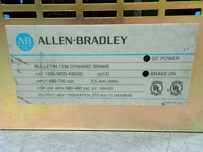 Used ALLEN BRADLEY 1336MODKB005 CNC & N/C Controls Ohio US | HGR 24 #727163