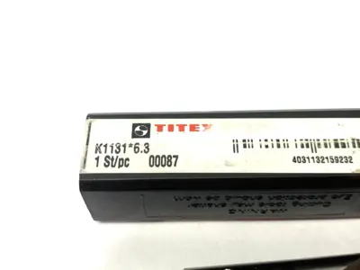 USED WALTER TITEX CENTER DILL, LEFT HAND, 6.3MM TIP DIA. 60°