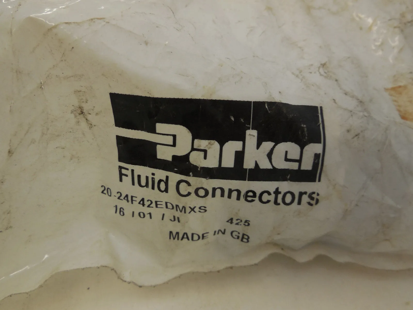 NEW PARKER 20-24F42EDMXS CONNECTOR 2024F42EDMXS