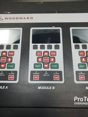 Used Woodward 8237-2600 Rev B Turbine Control Panel Automation Control (HMI) South Carolina US | Palmetto Automation #1544518