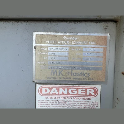 USED MK PLASTICS DHK-NW-1825