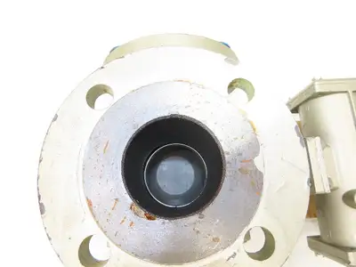 NDV Nippon E300N DN65 2.5" Flanged 3-Way Ball Valve Pneumatic Actuator EPN1304N