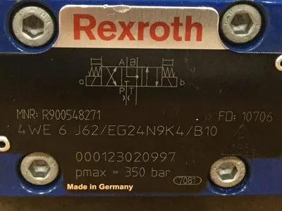 USED REXROTH 4WE6J62/EG24N9K4/B10
