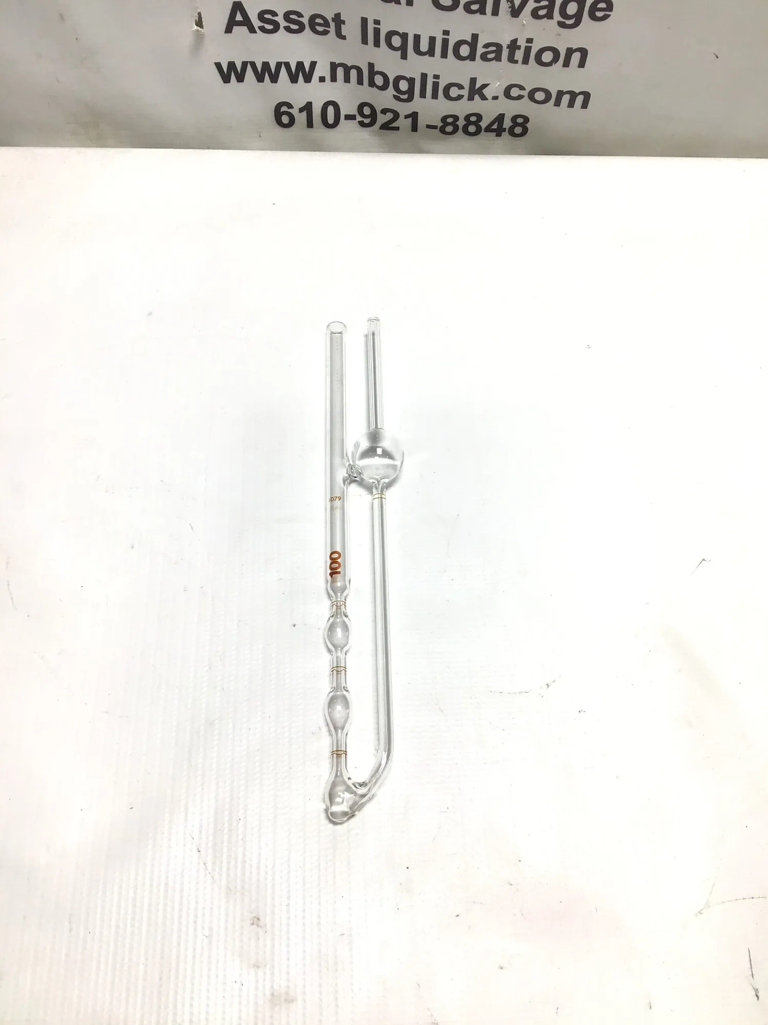 Cannon-Fenske 100 Glass Capillary Viscometer for Opaque Liquids