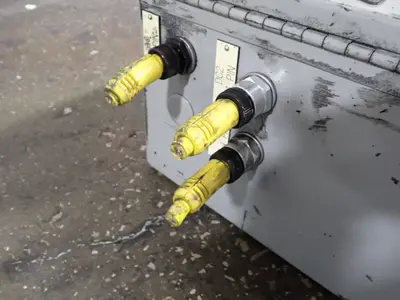 Control Technique Inc 10 Amps  Power Supply Panel