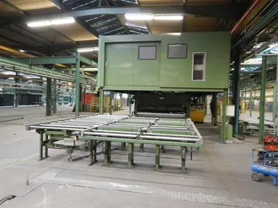 USED WEMHÖRNER VSF 600 TON SANDWICH PANELPRESS