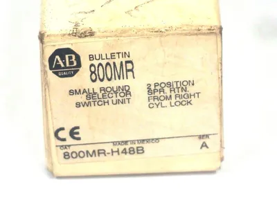 NEW ALLEN BRADLEY 800MR-H48B SELECTOR SWITCH SER. A, 800MRH48B