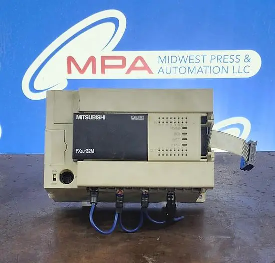 Used MITSUBISHI FX3U-32MT/DSS Programmable Logic Controllers Michigan US | Midwest Press and Automation #631998