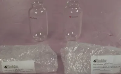 QTY. 2. KOEHLER INSTRUMENT K-10540 GLASS SAMPLE CO...