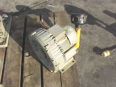 USED SIEMENS TUBINE STYLE BLOWER BLOWER