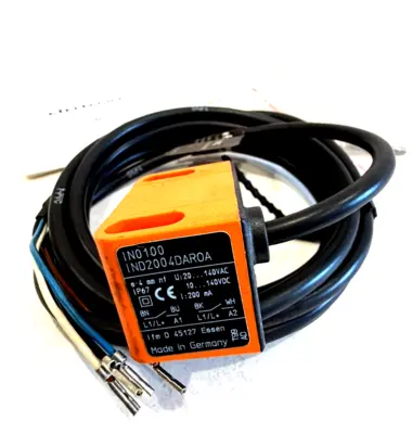 NEW IFM EFECTOR IND2004DAR0A-IN0100 INDUCTIVE PROXIMITY SWITCH IND2004DAR0
