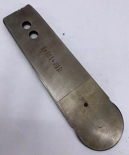 Used WM.H FILEDS 1/4" X 3 1/2" X 4" Misc Woodworking Parts | Pleasant Street Machinery #925870