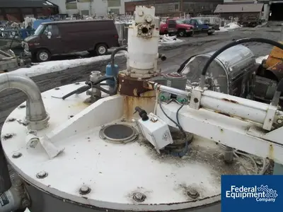 USED Ketema 48" x 30" Ketema Mark III Basket Centrifuge, 316L S/S