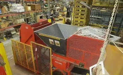 USED 2005 WEIMA/CUMBERLAND GRANULATOR SHREDDER COMBO