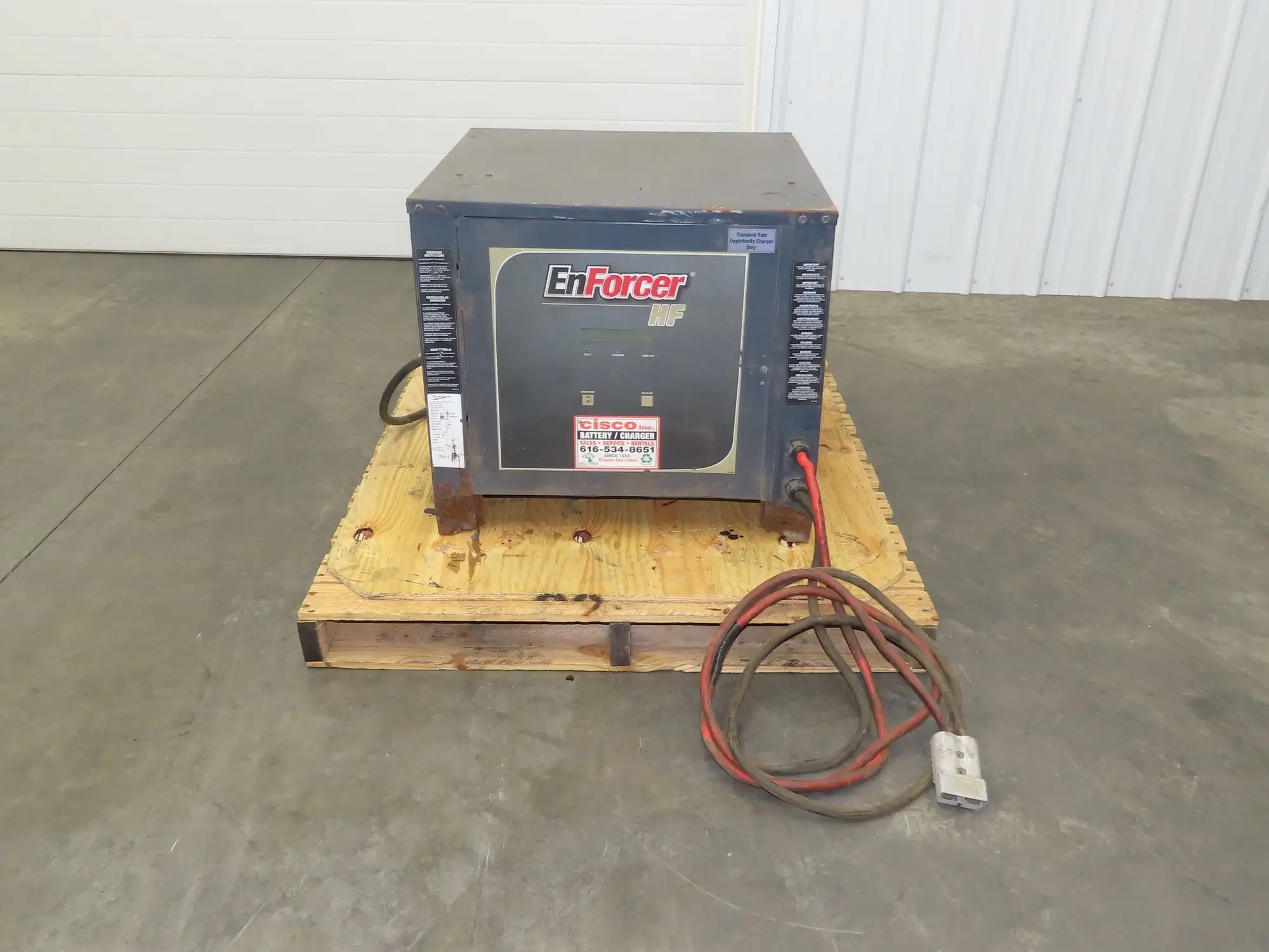 Enersys EH3-18-1200 Enforcer SCR Battery Charger 18 Cell 36V 200A 1200 AH 3Ph